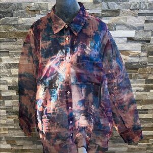 Nina Parker Abstract Print Women's Jacket